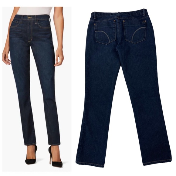 Joe’s Jeans Woman’s Low rise Cigarette Fit Jeans size 26 dark blue wash - Picture 1 of 12